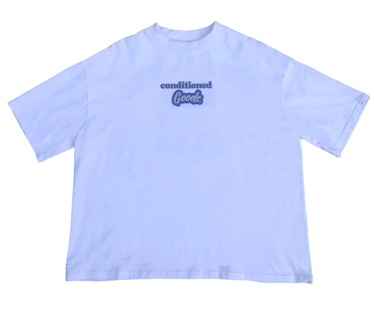 Fight Club T - Brilliant White/Navy Blue