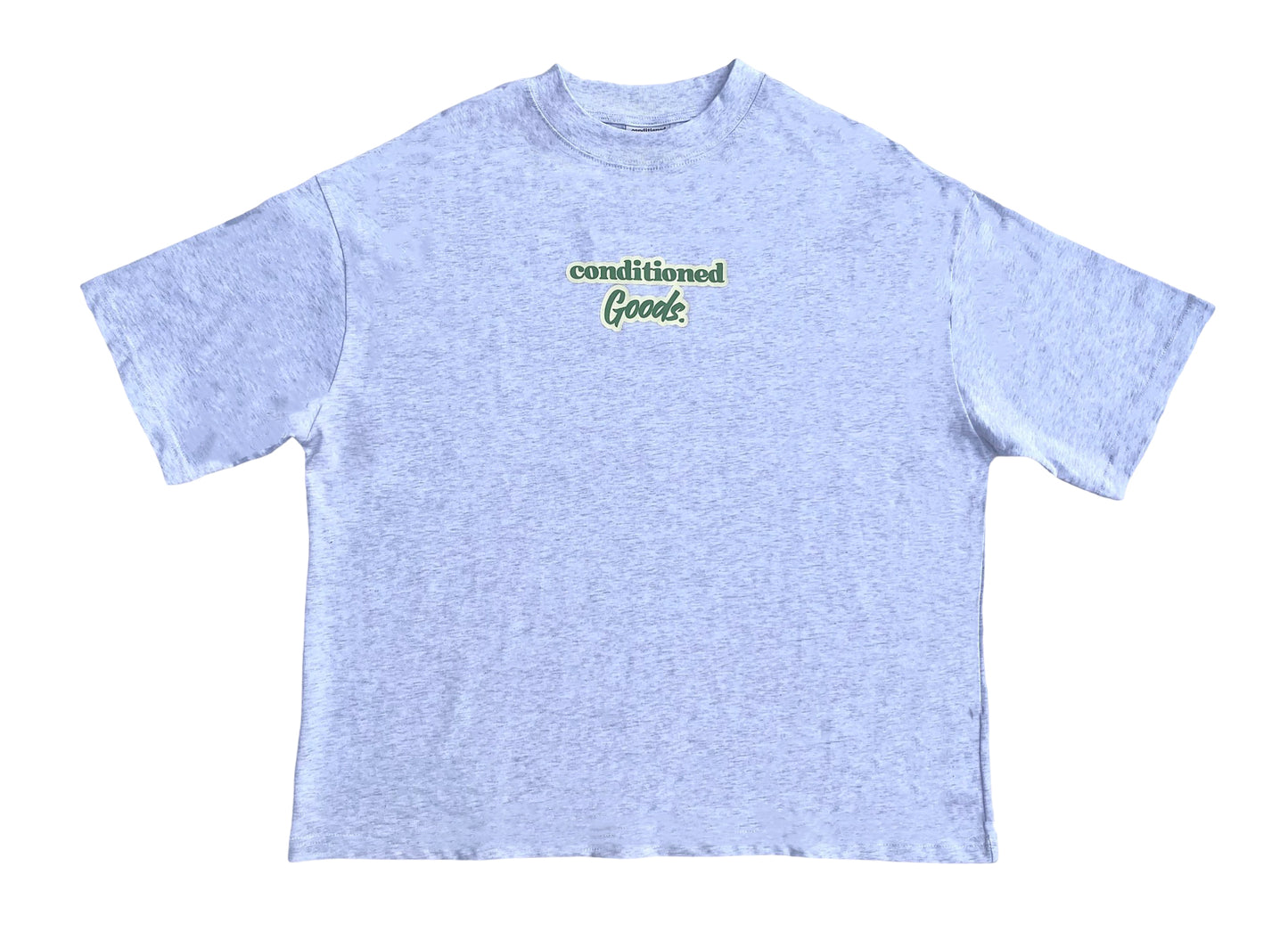 Track & Field T - Grey Marle/Forest Green