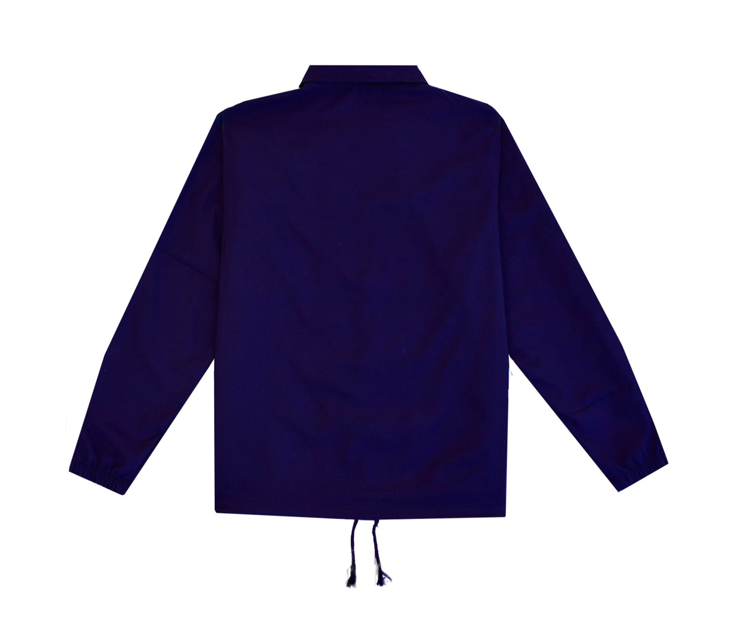 Script Logo Coach Jacket - Midnight Blue