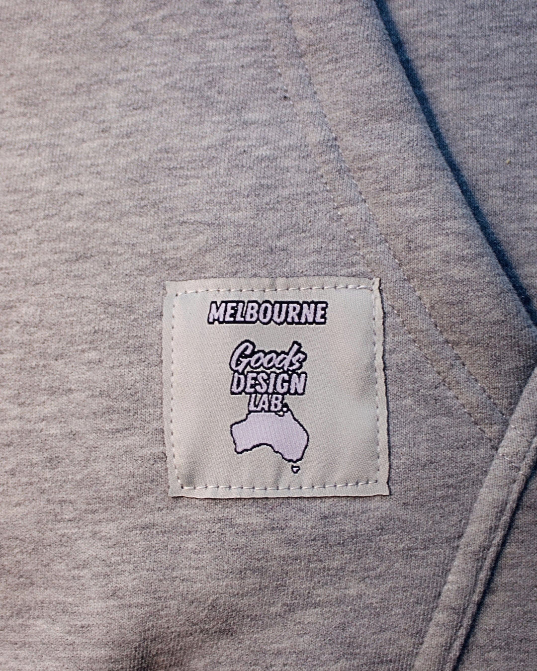 CG Varsity Hoodie - Marle Grey