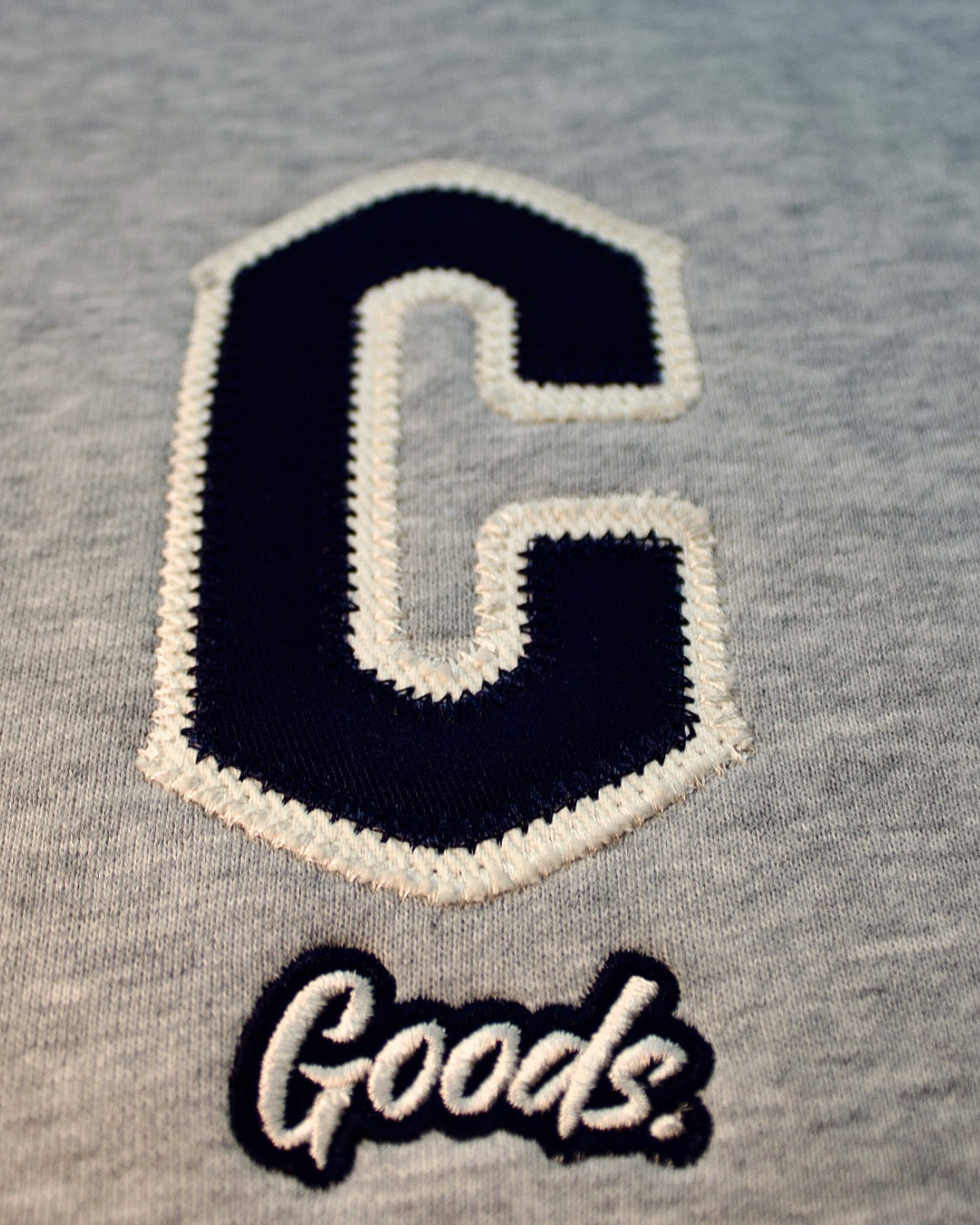 CG Varsity Hoodie - Marle Grey