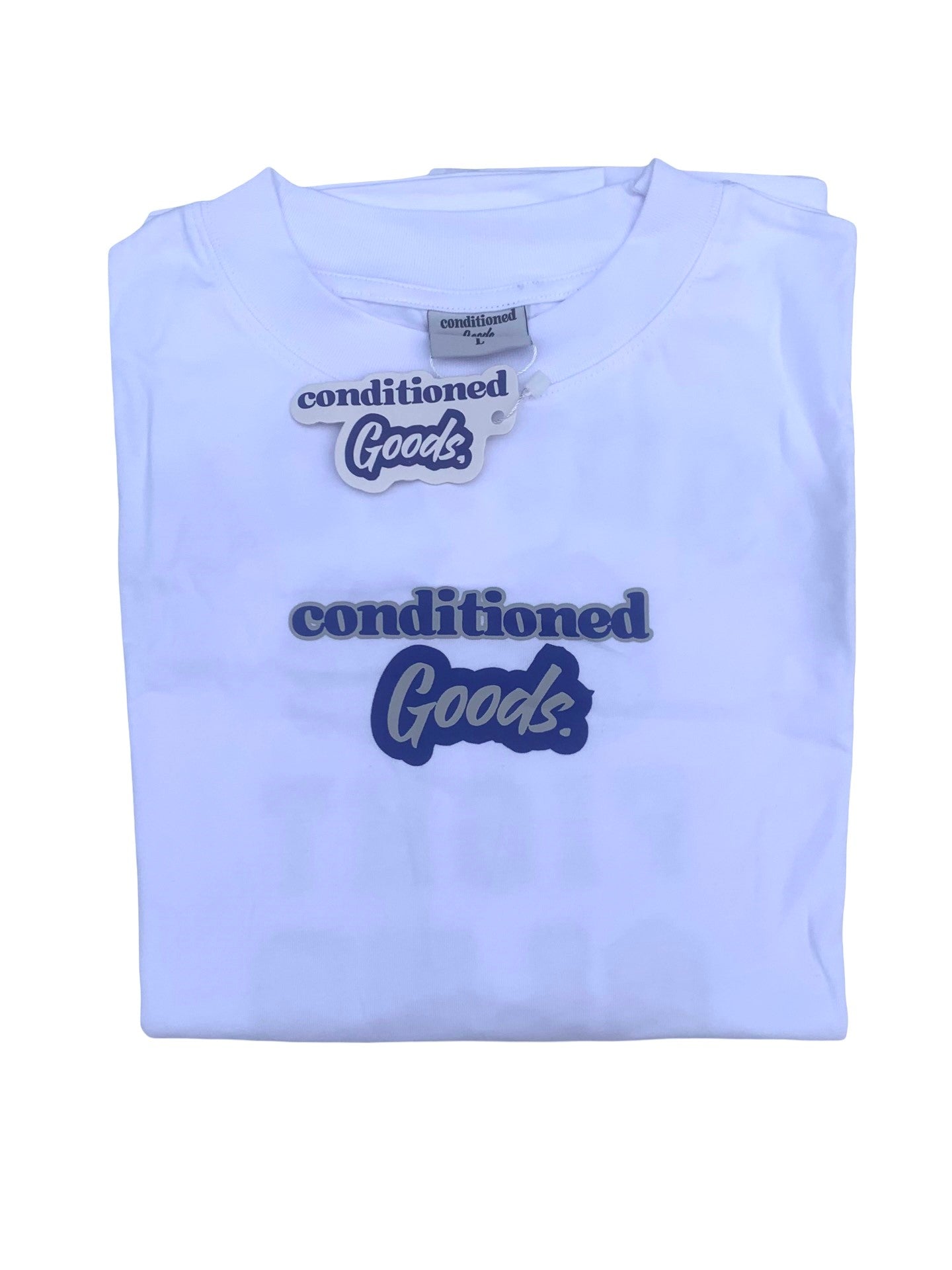Fight Club T - Brilliant White/Navy Blue