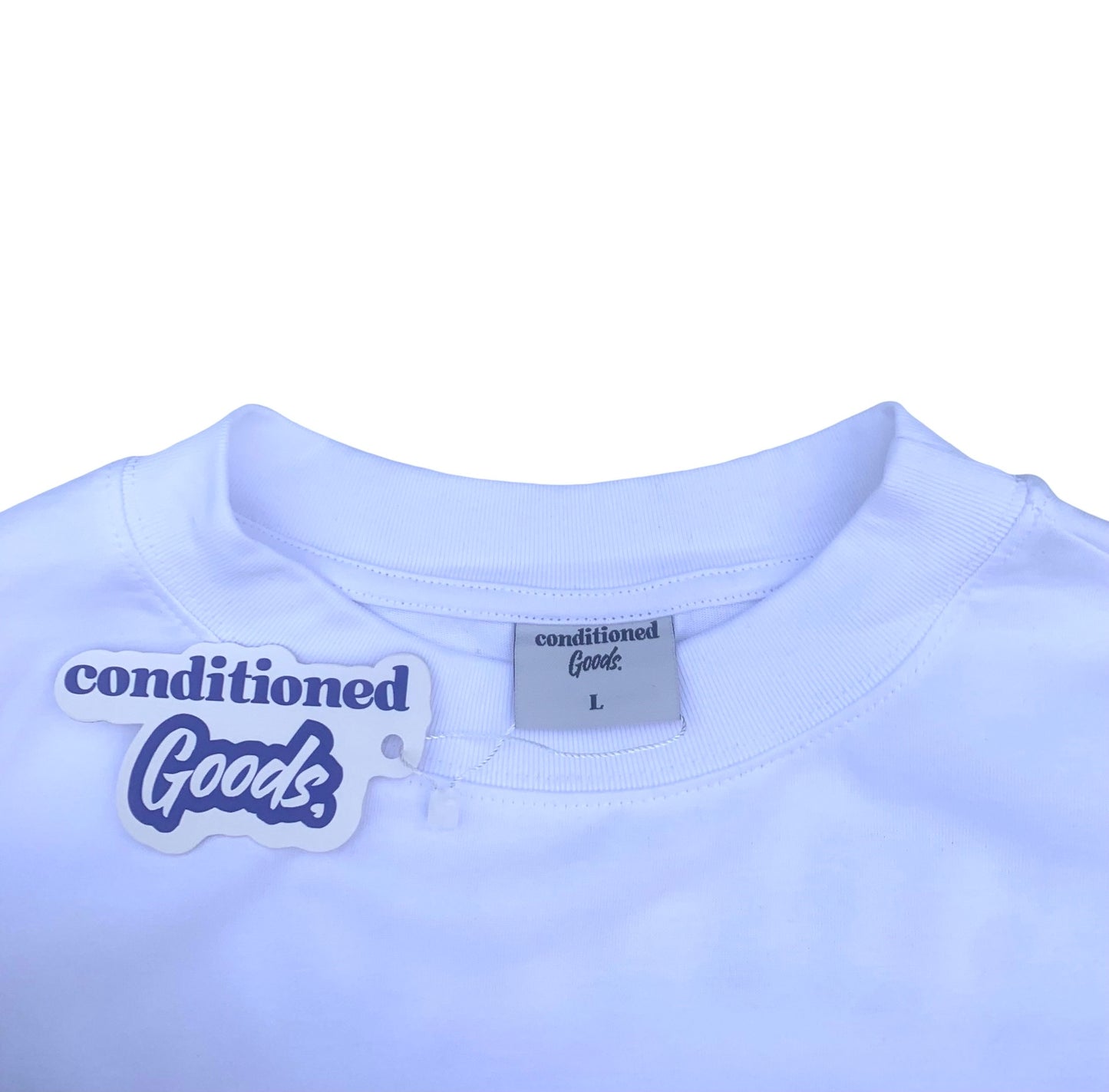 Fight Club T - Brilliant White/Navy Blue