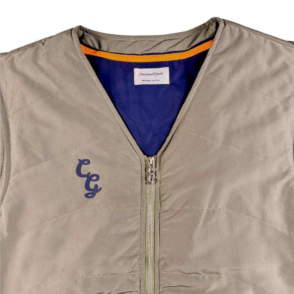 CG Military Gilet - Sage/Navy