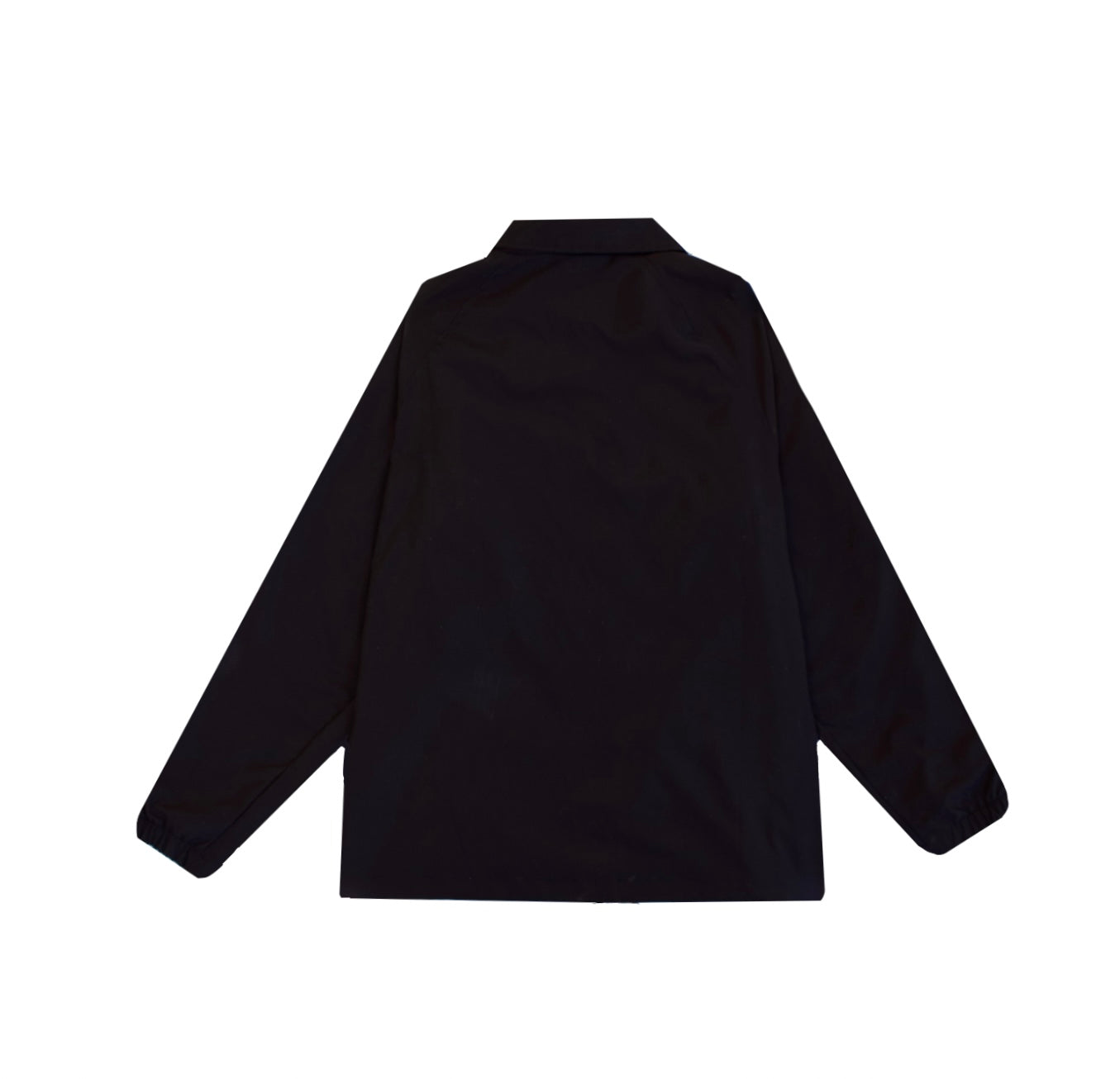 Script Logo Coach Jacket - Jet Black