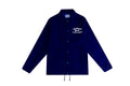 Script Logo Coach Jacket - Midnight Blue