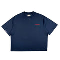 Subtle Tee - Navy/Red