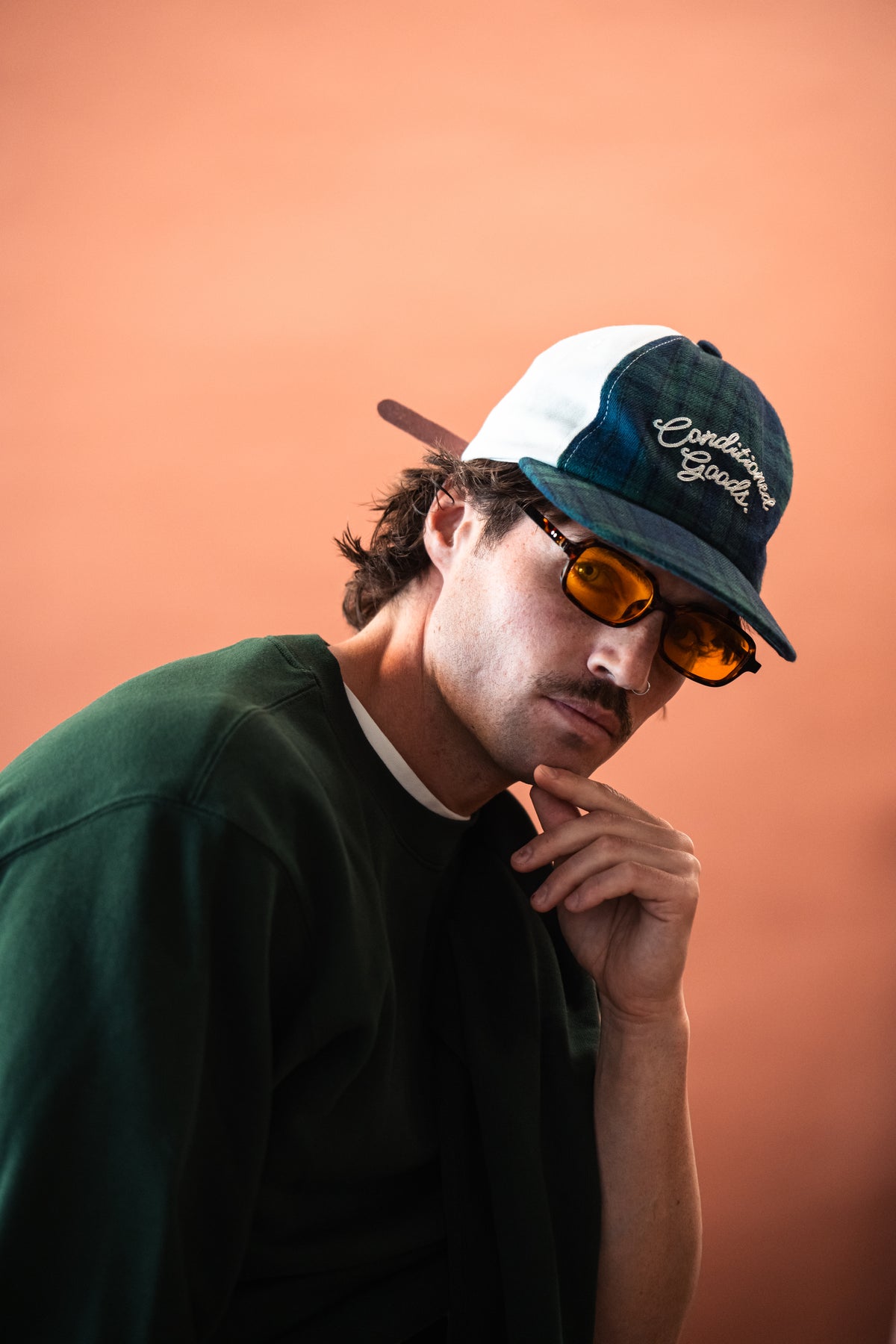 CG Tartan Strapback Cap