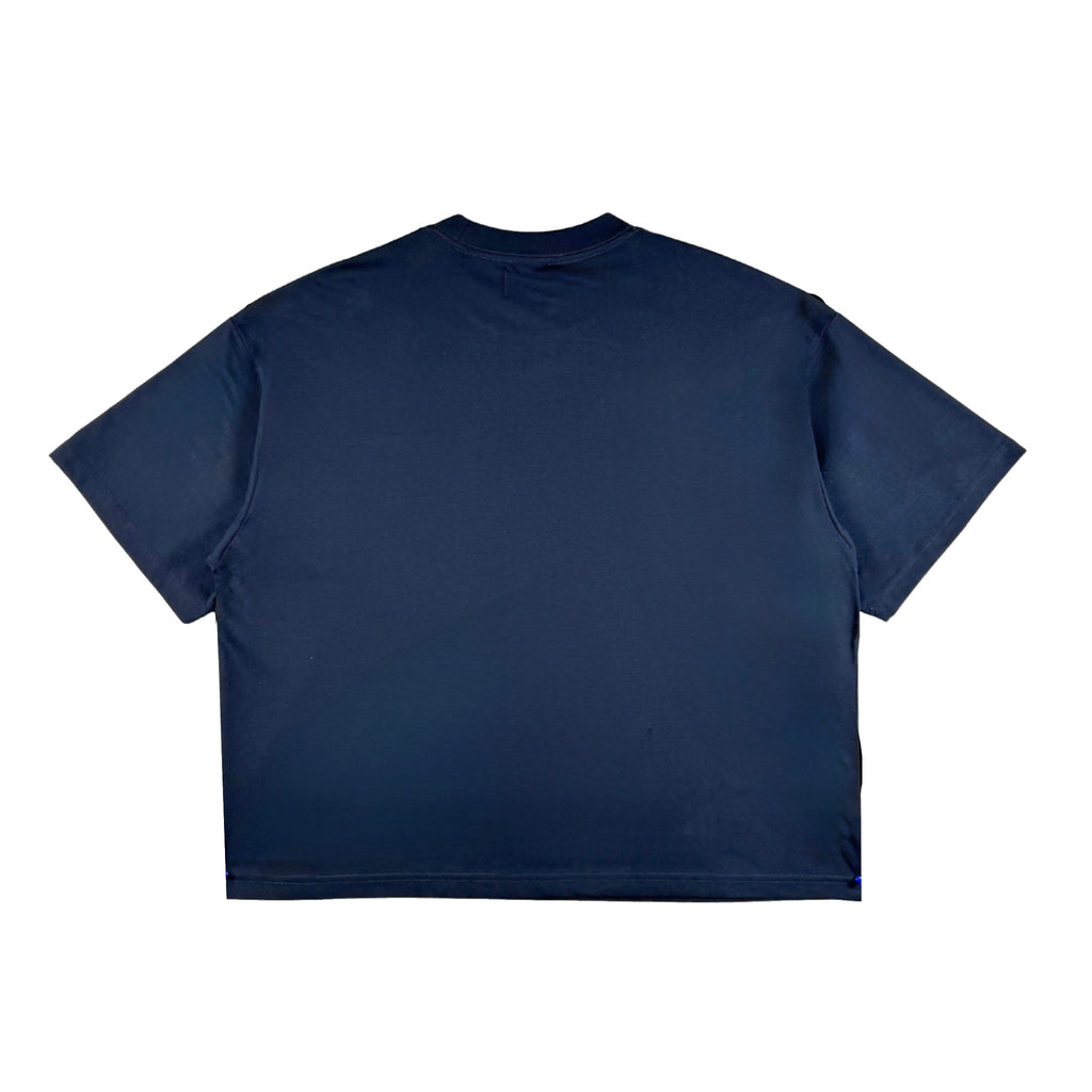 Subtle Tee - Navy/Red