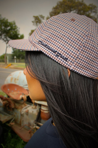 CG Varsity Cap - Houndstooth