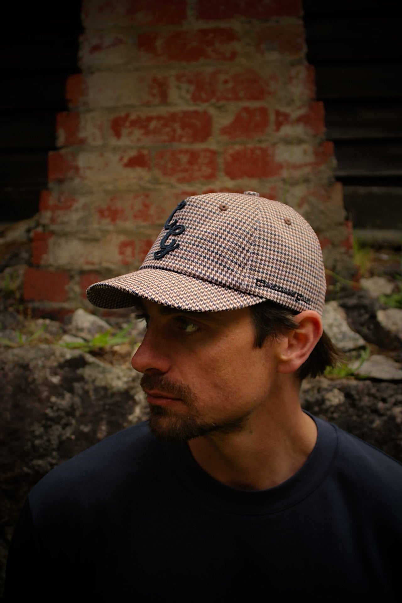 CG Varsity Cap - Houndstooth