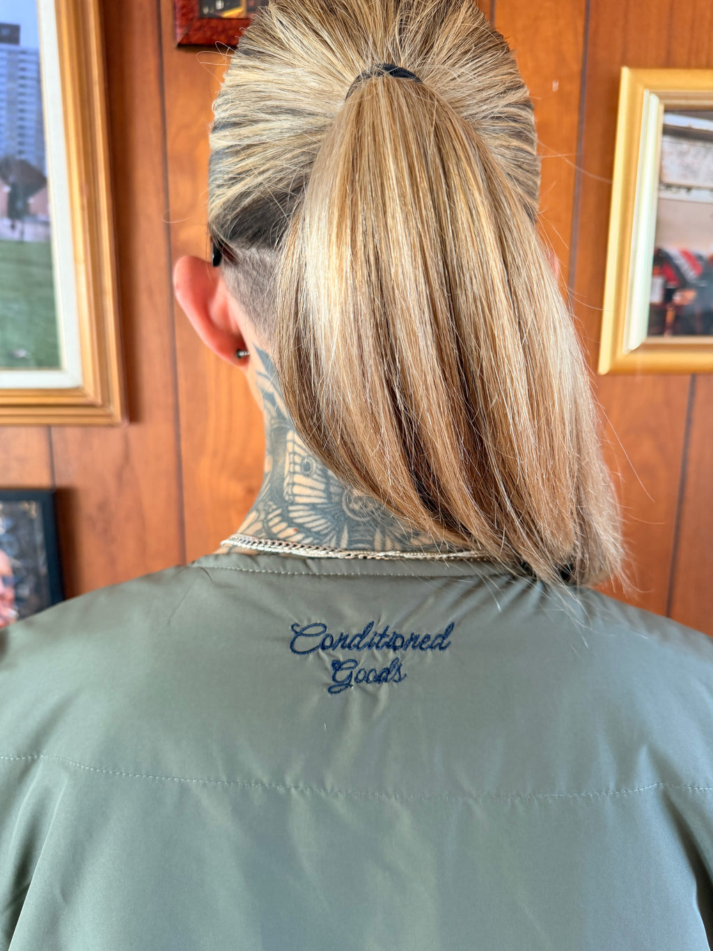 CG Military Gilet - Sage/Navy