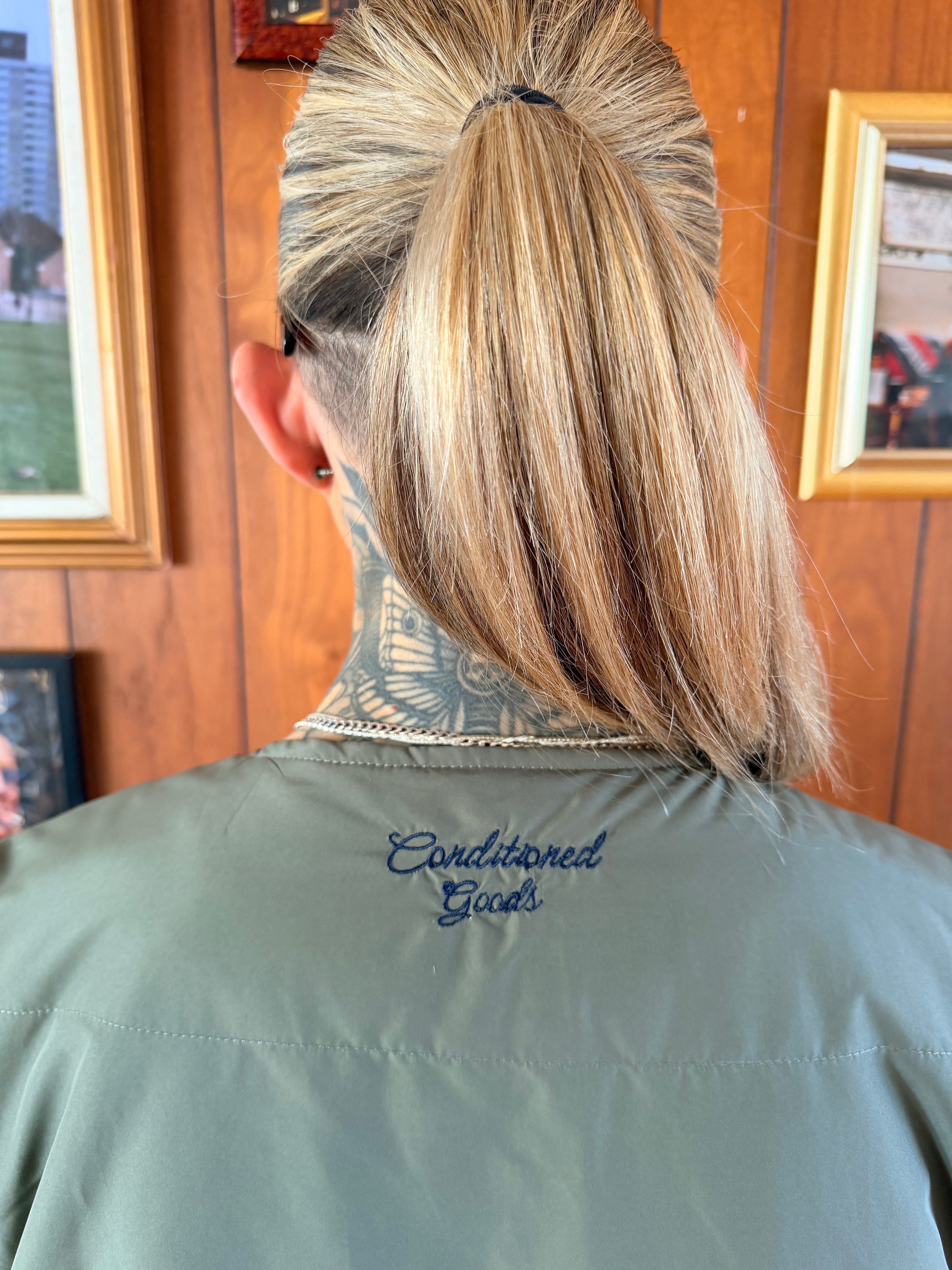 CG Military Gilet - Sage/Navy