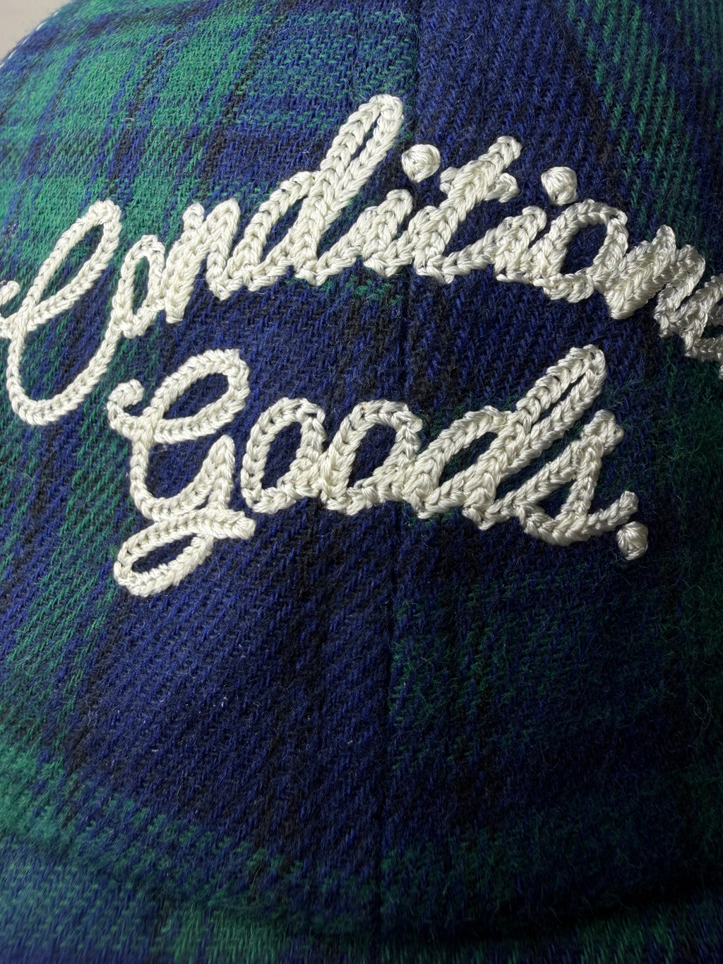 CG Tartan Strapback Cap