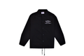 Script Logo Coach Jacket - Jet Black