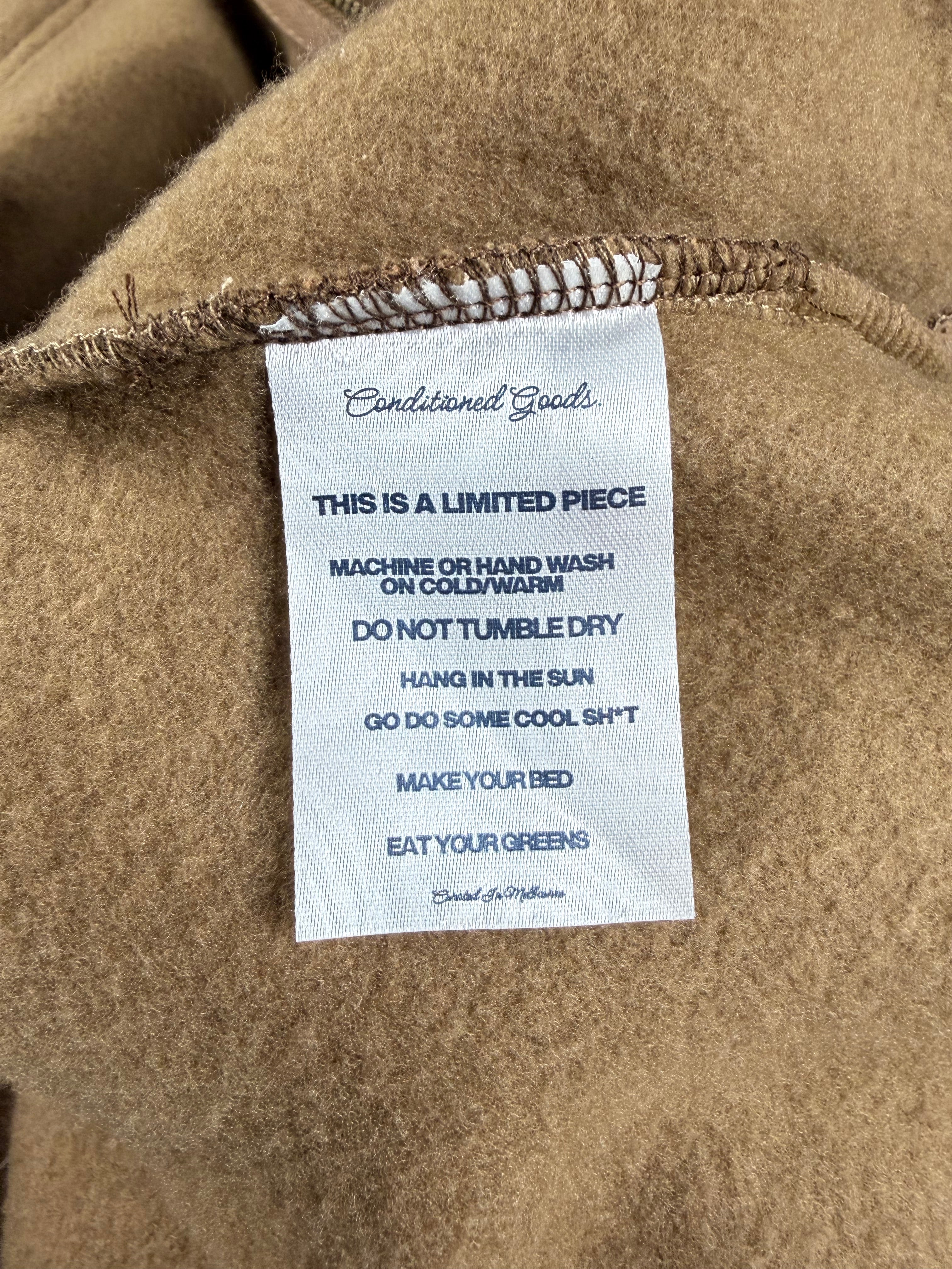 Two-Way Box Hoodie - Hazelnut
