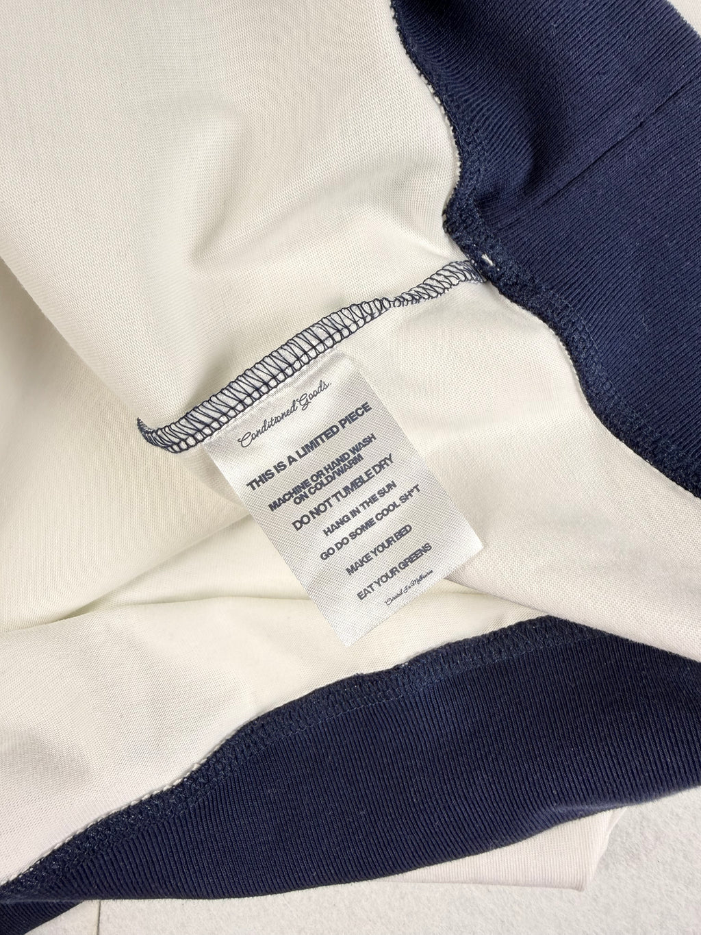 Hawk Raglan Longsleeve - Royal Blue/White