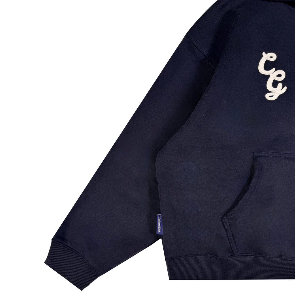 Two-Way Box Hoodie - Powder Blue