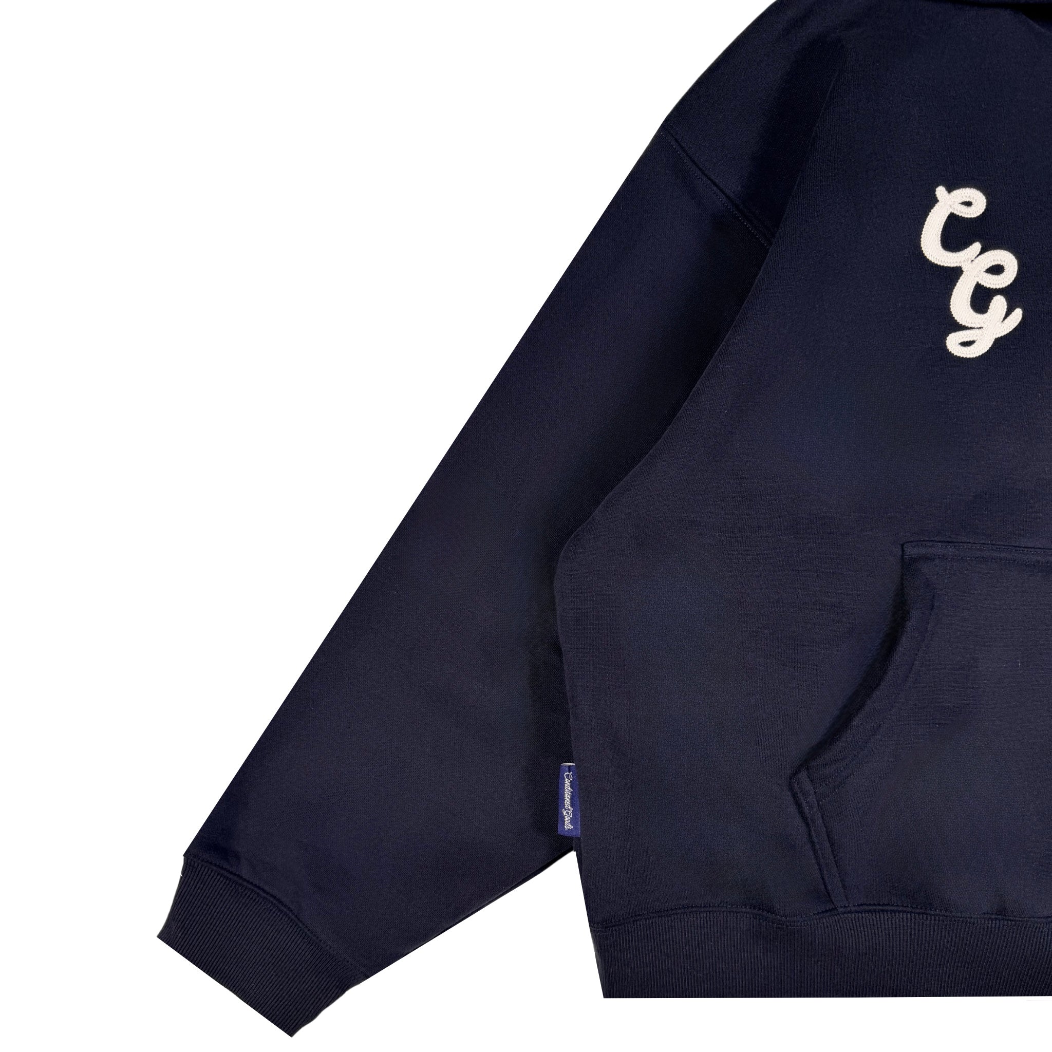 Two-Way Box Hoodie - Powder Blue