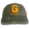 Goods All Over Cap - Olive/Burnt Orange