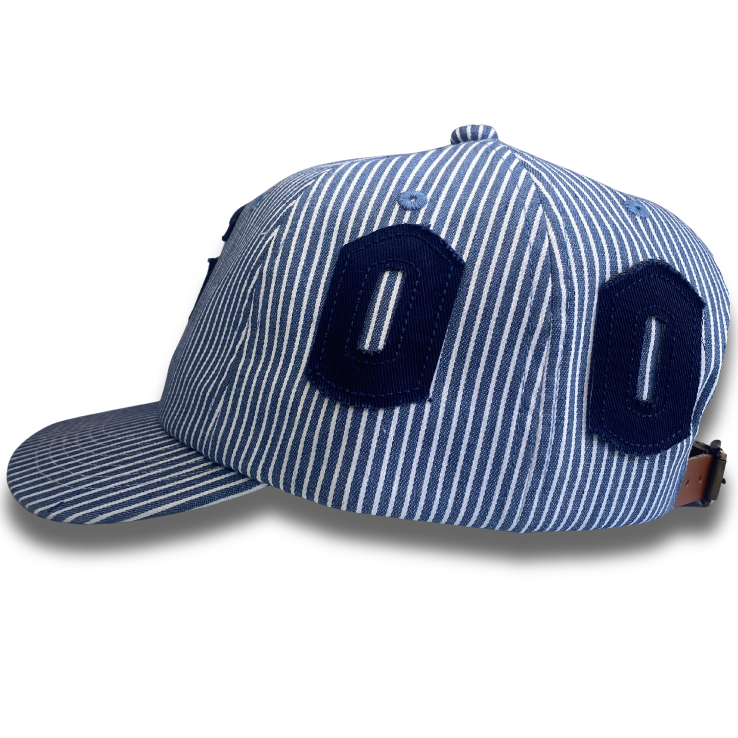 Goods All Over Cap - Pinstripe Blue
