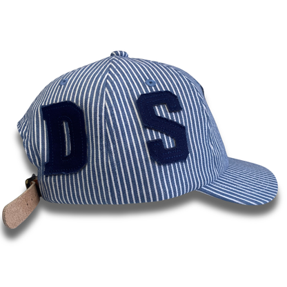 Goods All Over Cap - Pinstripe Blue