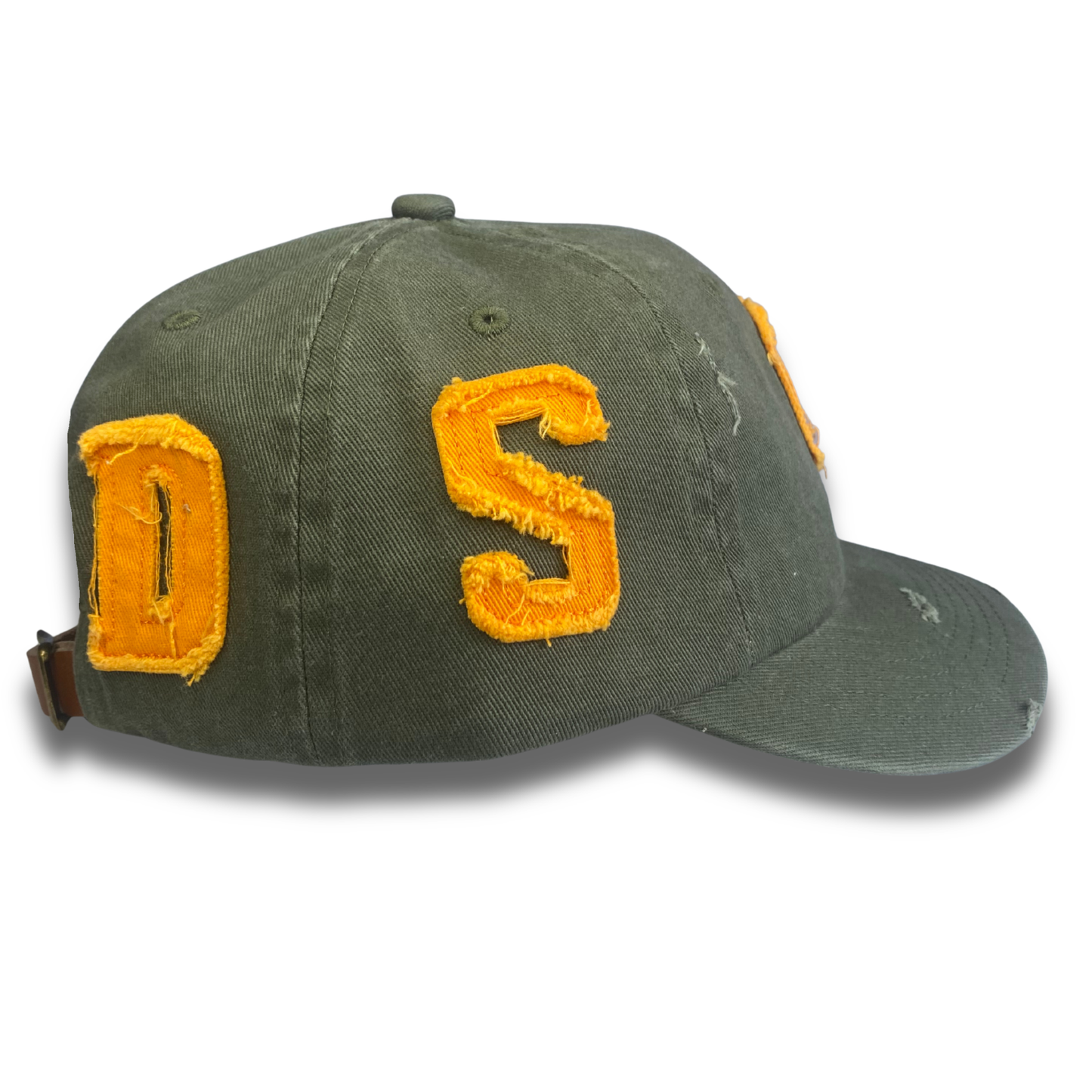 Goods All Over Cap - Olive/Burnt Orange