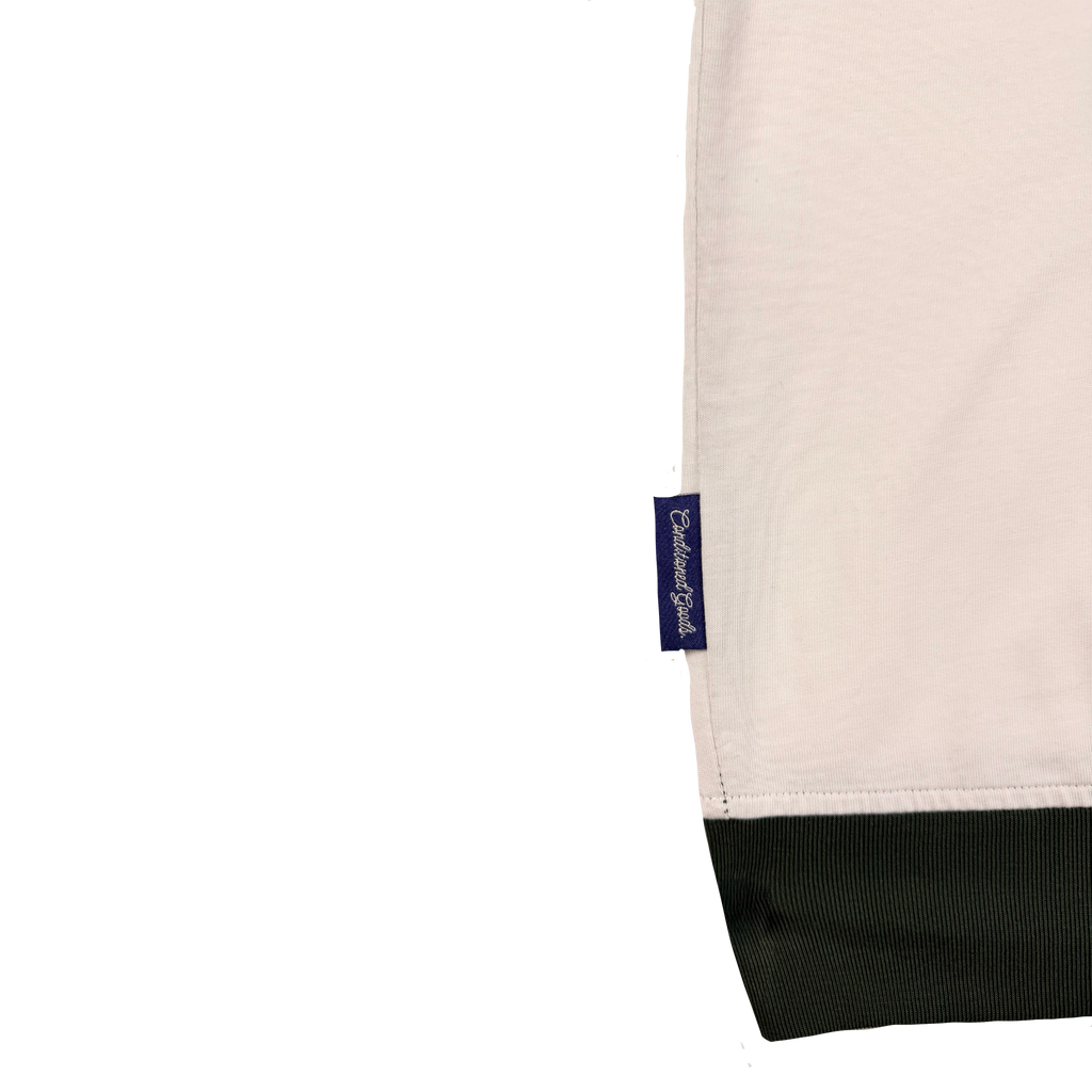 Hawk Raglan Longsleeve - Forest/White