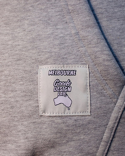 CG Varsity Hoodie - Marle Grey