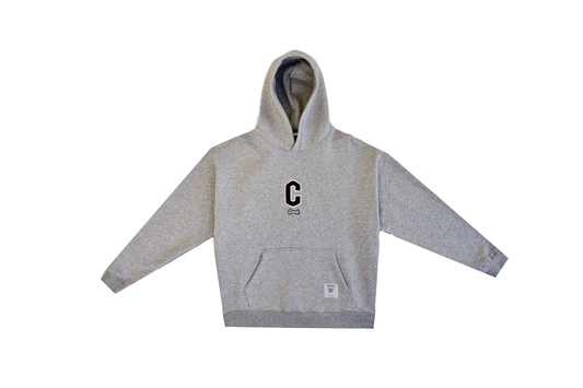 CG Varsity Hoodie - Marle Grey
